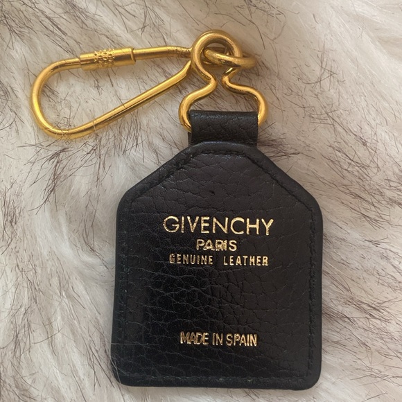 Vintage Black Givenchy Keyring/Charm - Picture 2 of 7